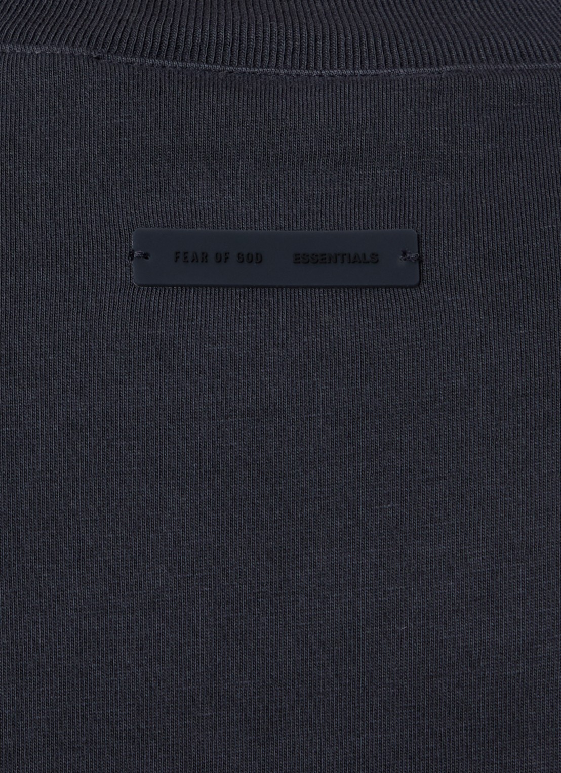 Fear of God Essentials T-shirt met front- en backprint - detail 2 antraciet