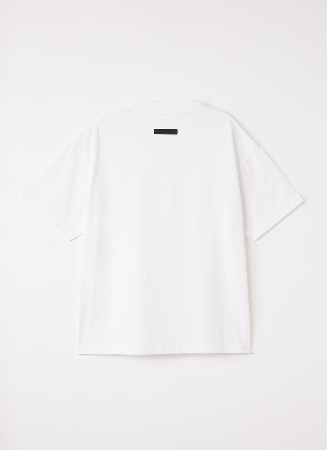 Fear of God Essentials T-shirt met logo - voorkant 2 wit