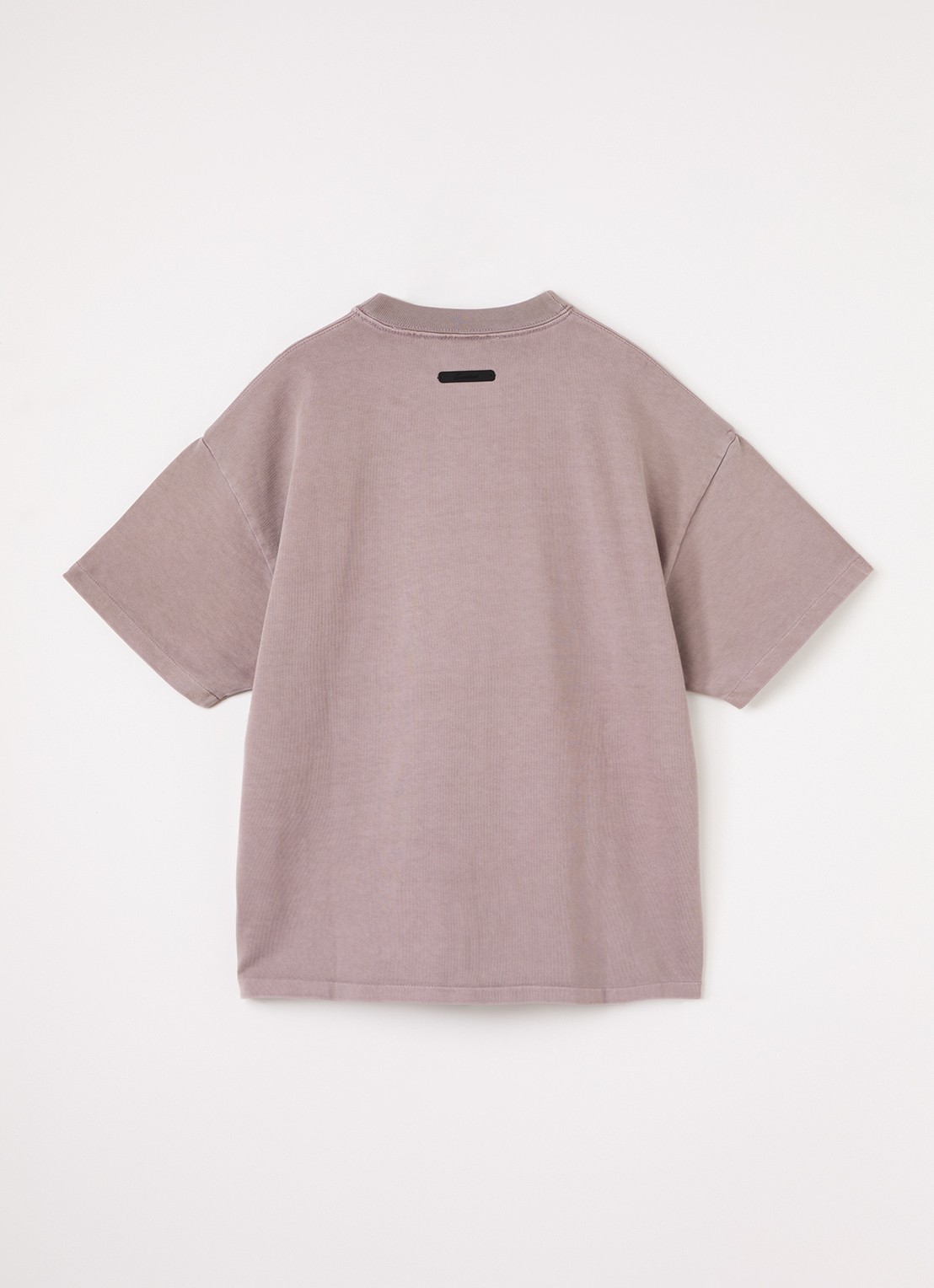 Fear of God Essentials T-shirt met logoprint - voorkant 2 lavendel