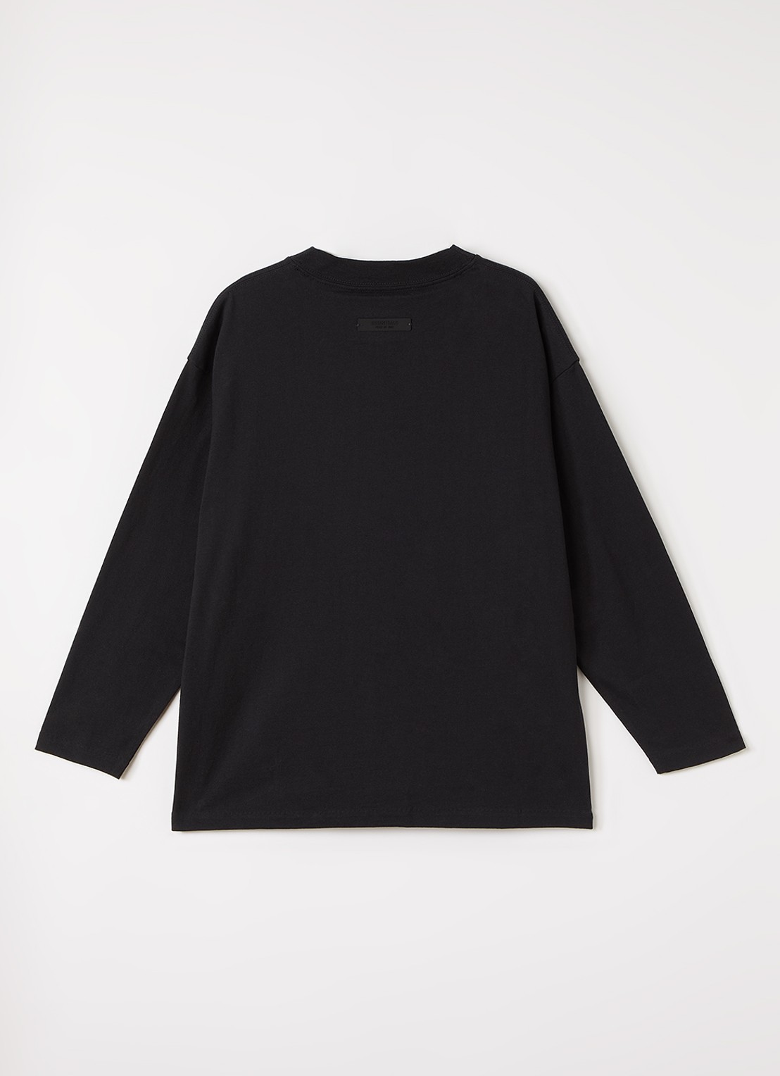 Fear of God Essentials T-shirt met logoprint - voorkant 3 zwart