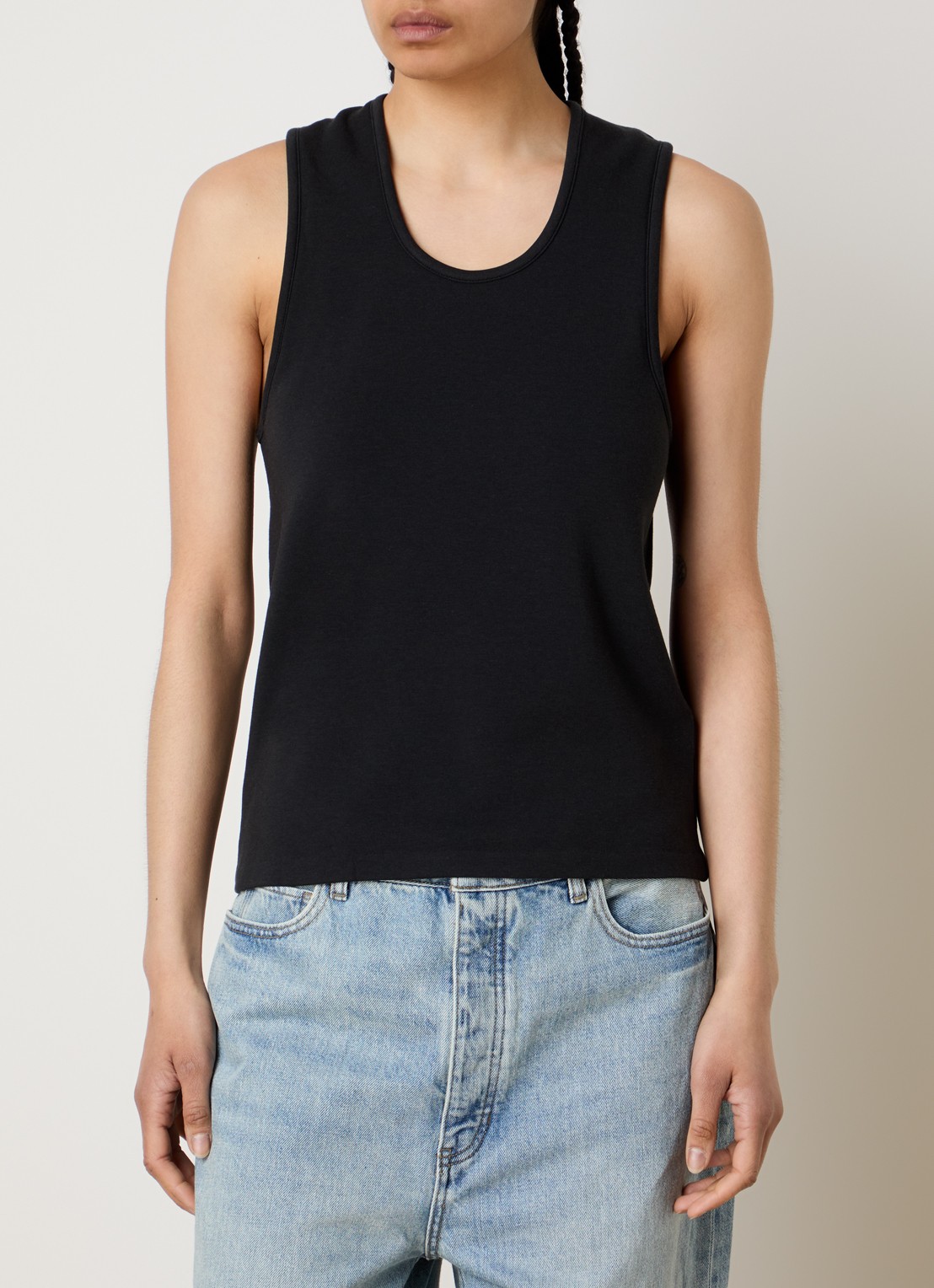 Fear of God Essentials Tanktop met stretch - detail 4 zwart
