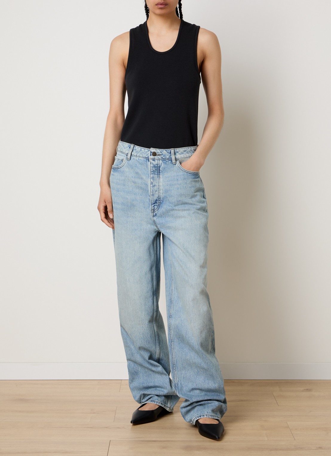 Fear of God Essentials Tanktop met stretch - voorkant 2 zwart