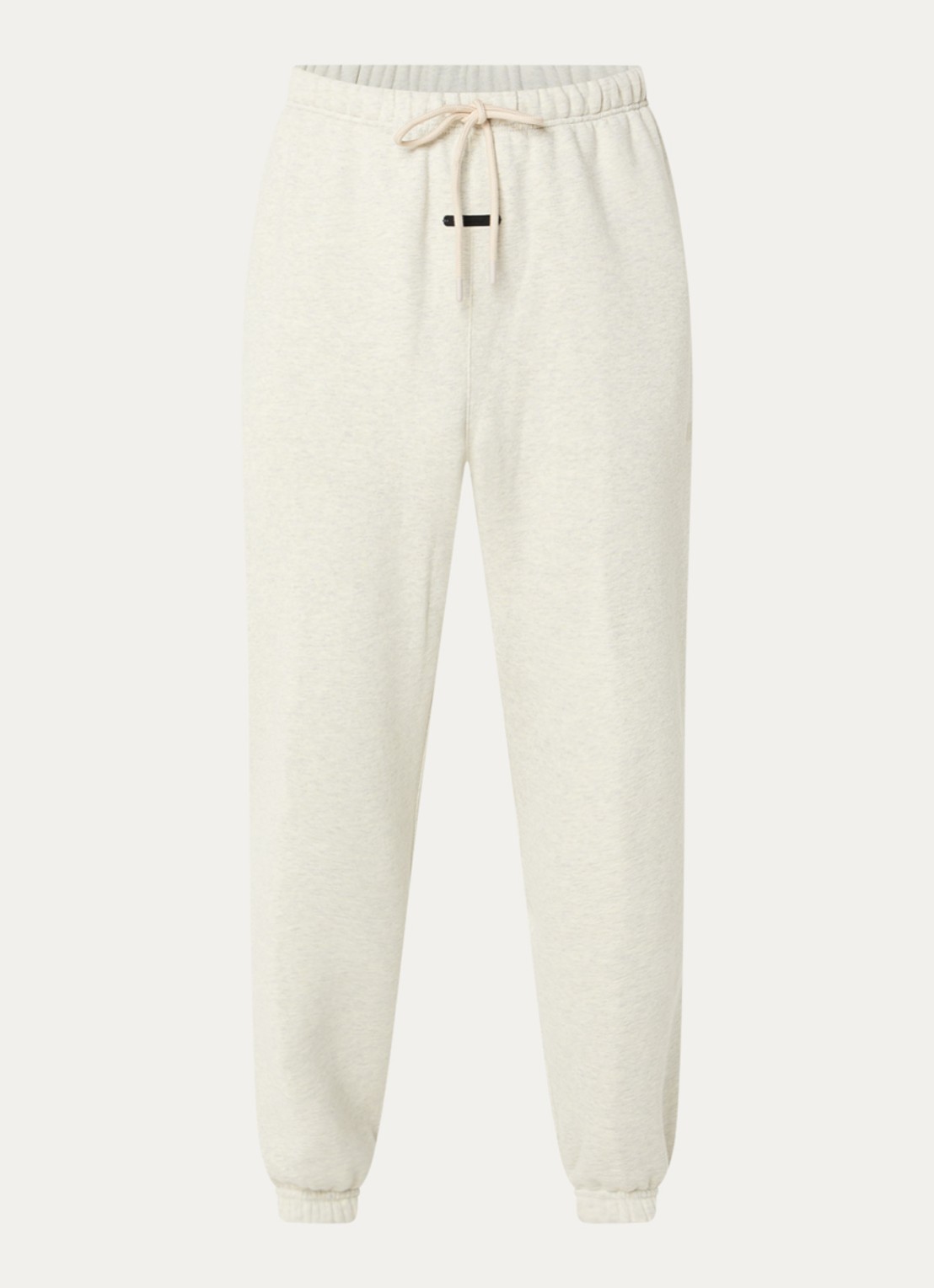 Fear of God Essentials Tapered fit joggingsbroek met steekzakken - voorkant creme