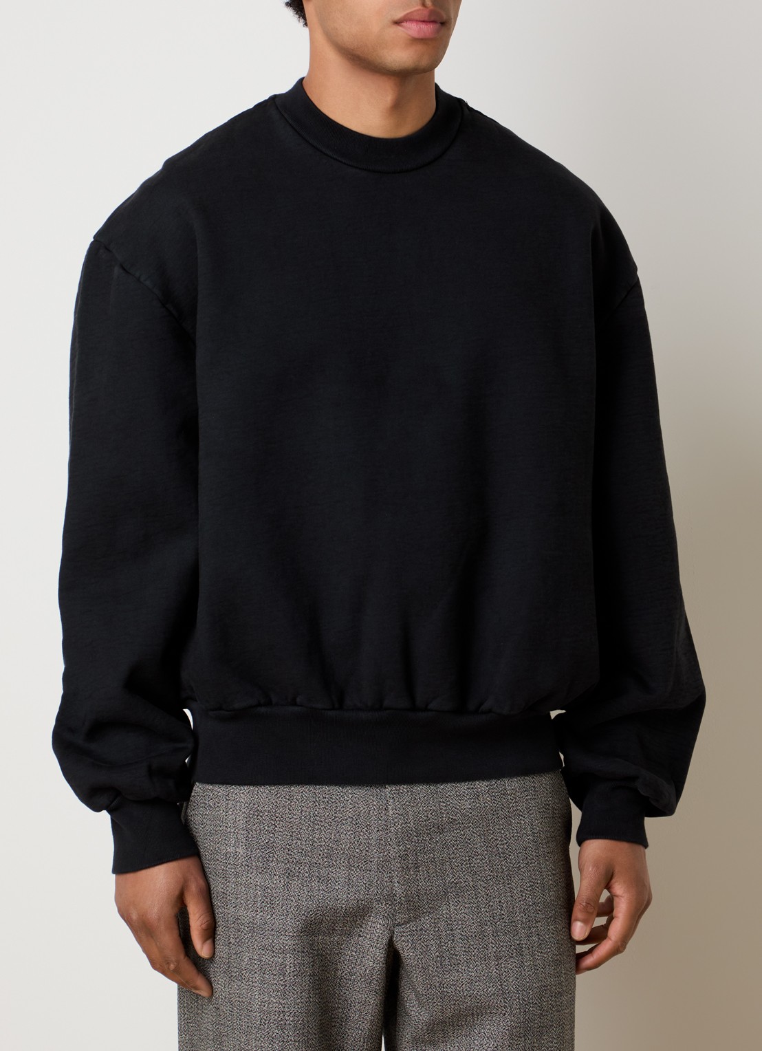 Fear of God Sweater met ronde hals - detail 4 zwart