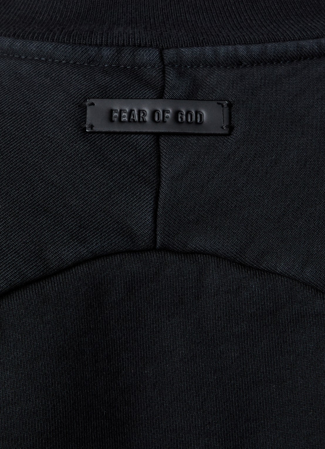 Fear of God Sweater met ronde hals - detail 5 zwart