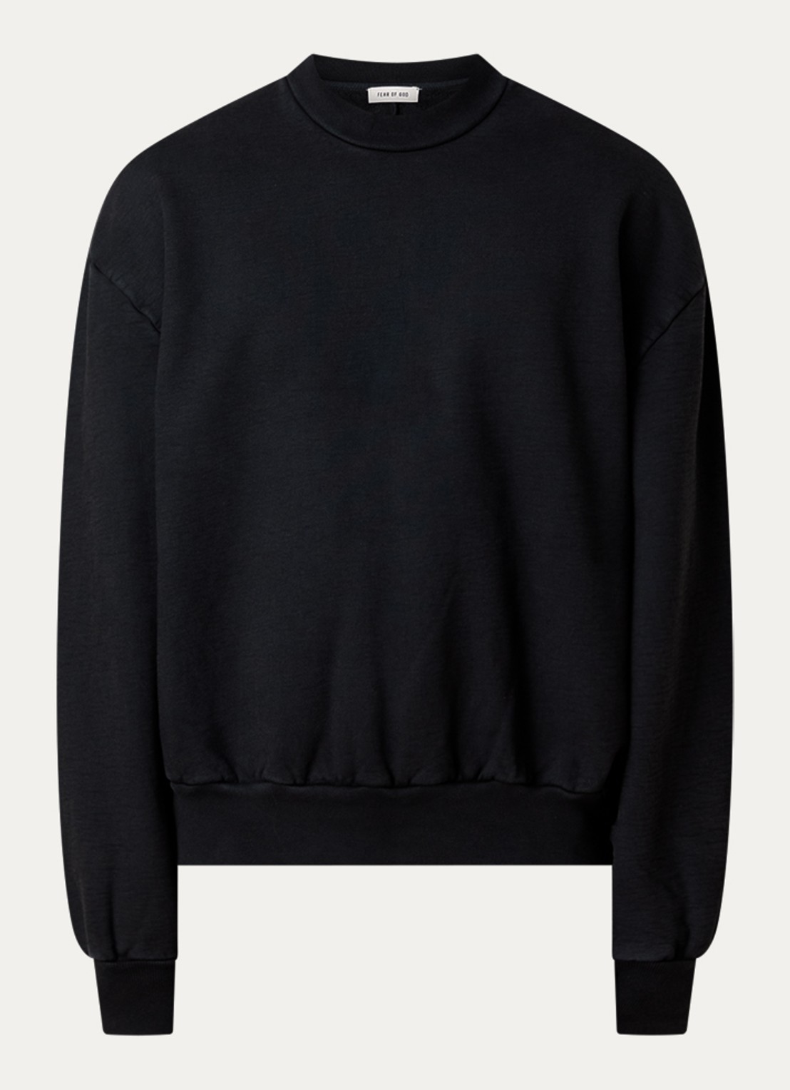 Fear of God Sweater met ronde hals - voorkant 2 zwart