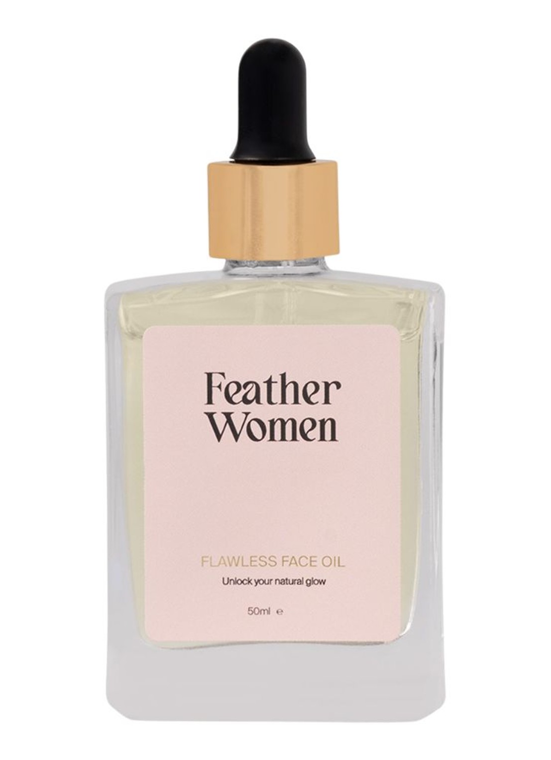 Feather Women Flawless Face Oil - gezichtsolie - voorkant 5 undefined
