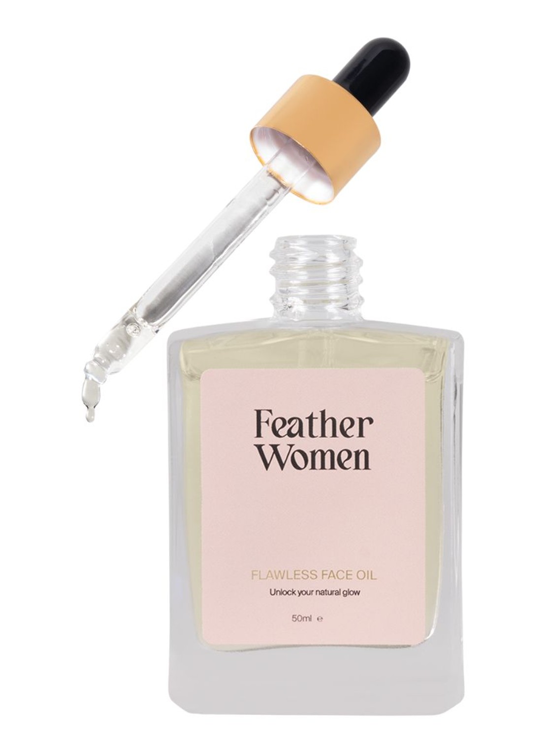 Feather Women Flawless Face Oil - gezichtsolie - voorkant 6 undefined