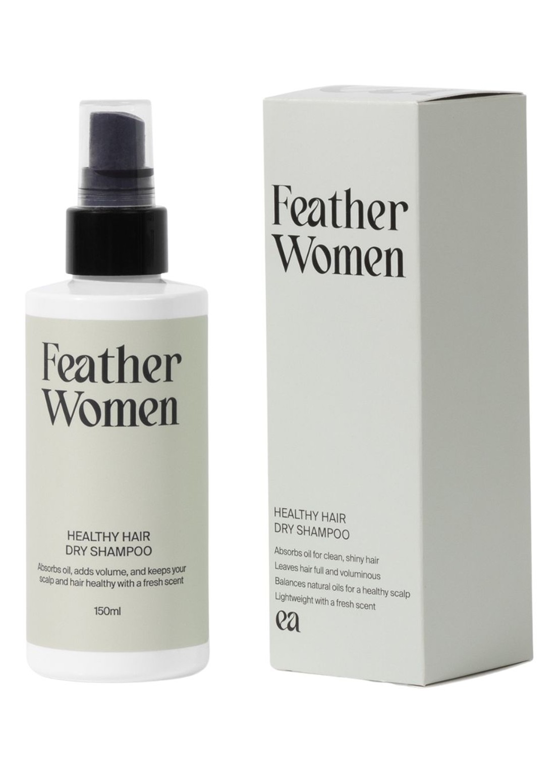 Feather Women Healthy Hair Dry Shampoo - droogshampoo - voorkant 5 undefined