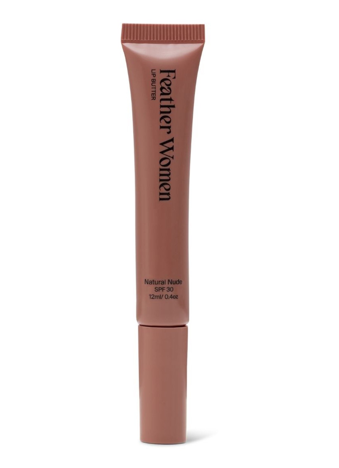Feather Women Lip Butter - lip gloss - voorkant natural nude