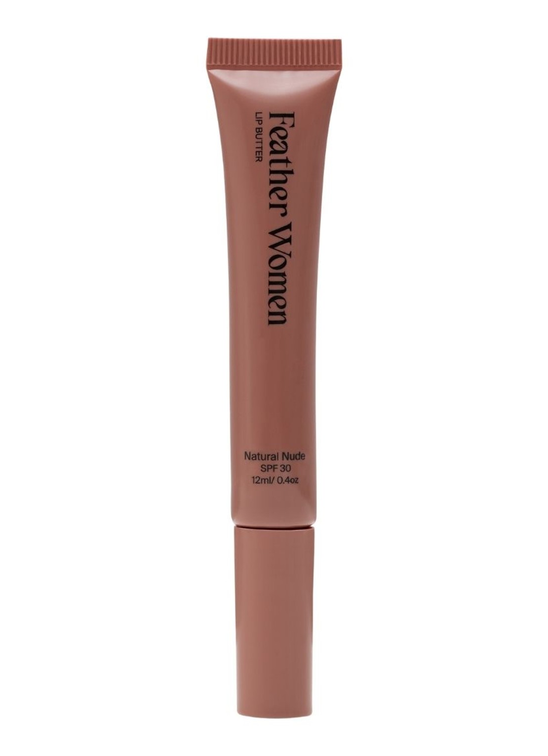 Feather Women Lip Butter - lip gloss - voorkant 2 natural nude