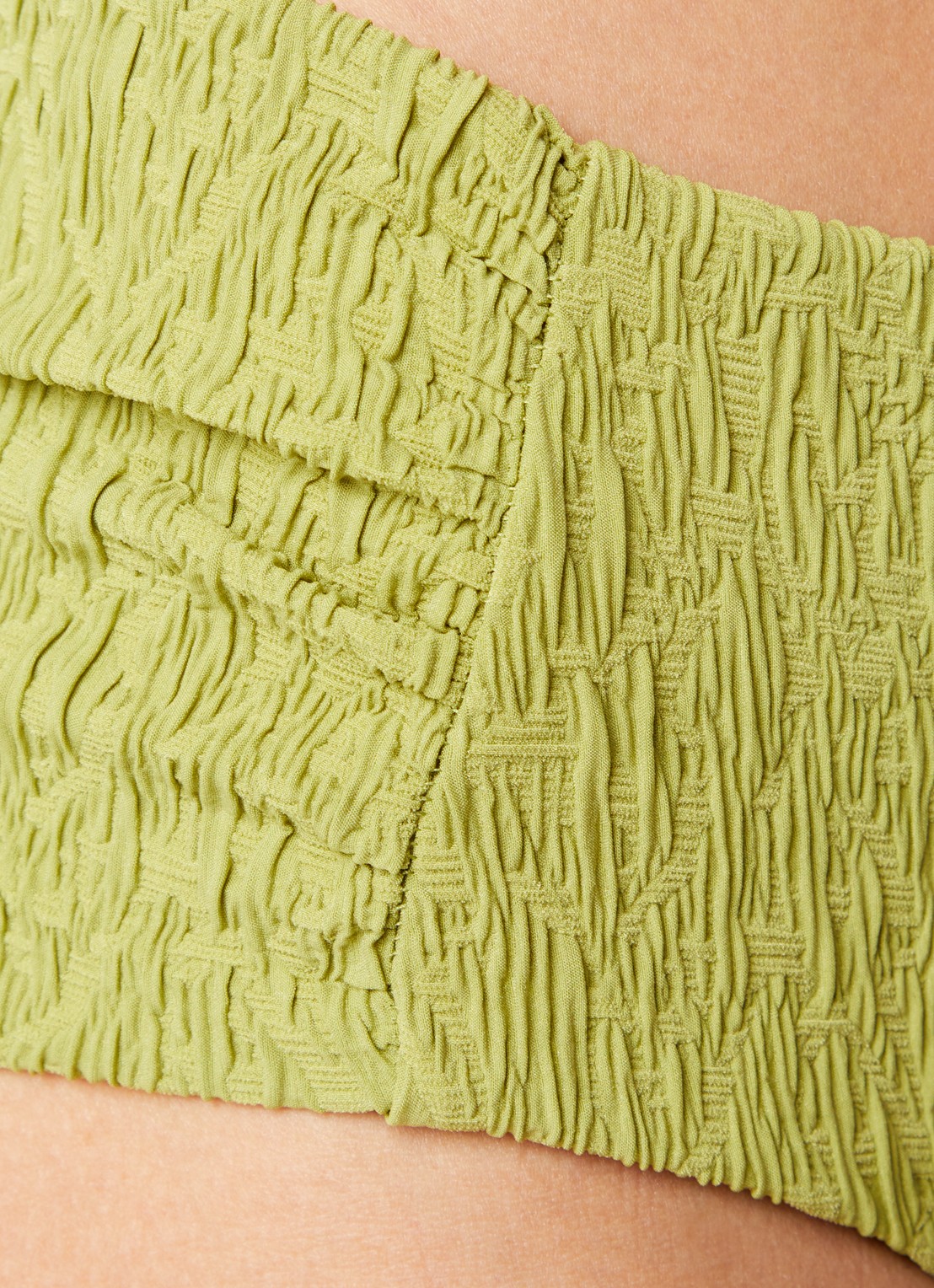 Femilet by Chantelle Catania high waisted hipster bikinislip - detail 2 lime