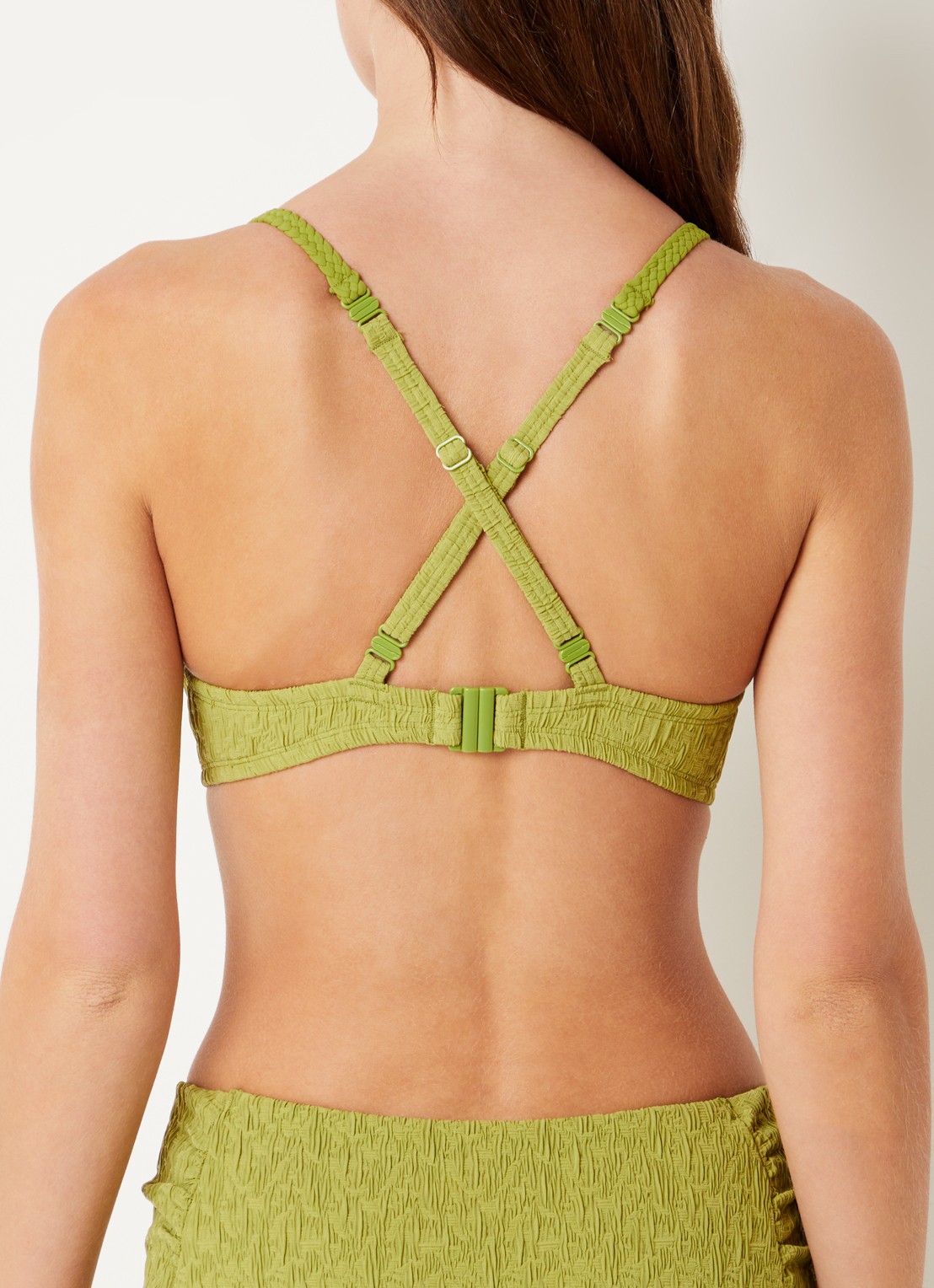 Femilet by Chantelle Catania plunge bikinitop met beugel - detail 3 lime