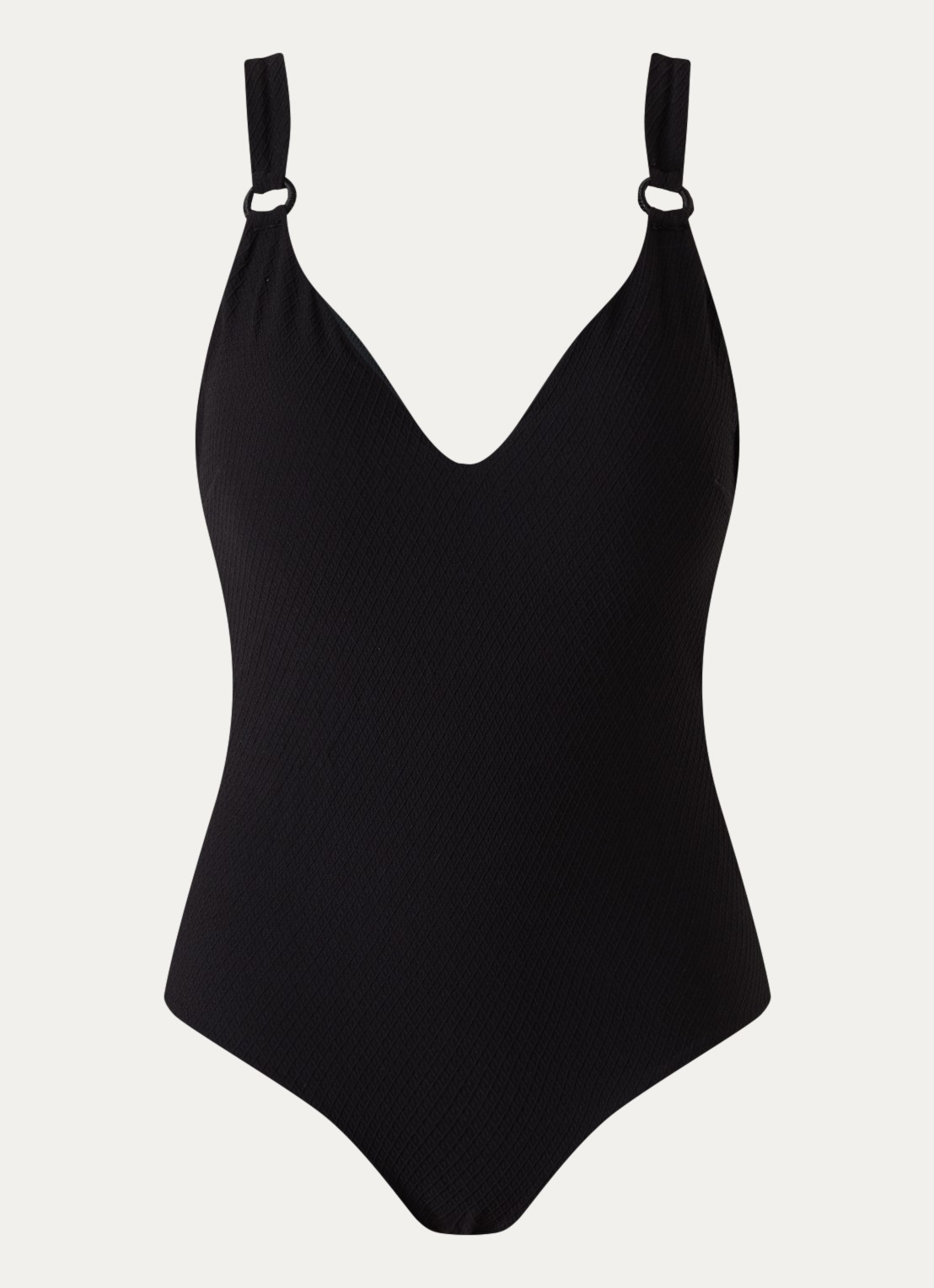 Femilet by Chantelle Navarino badpak met voorgevormde cups - voorkant 4 zwart