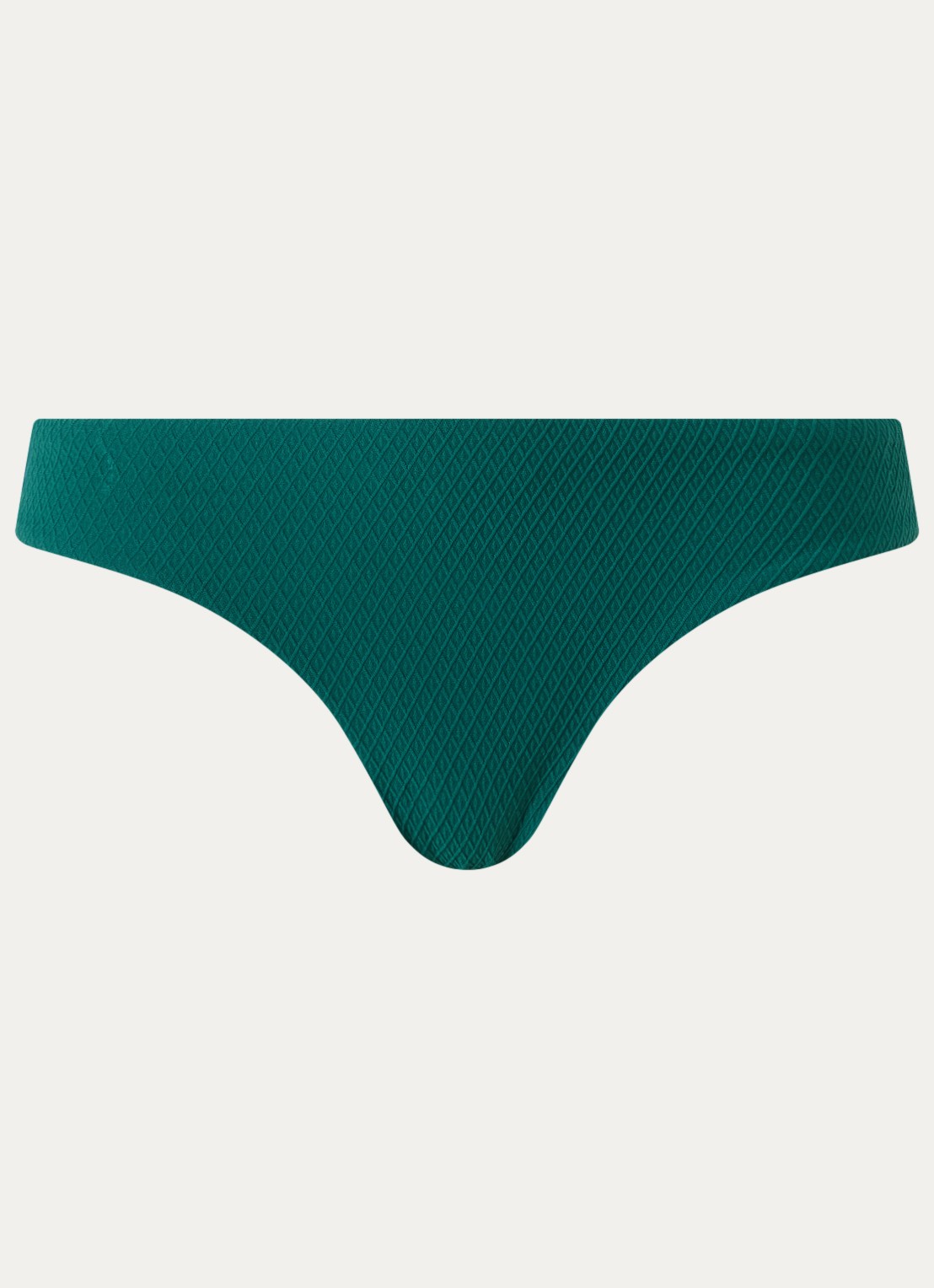 Femilet by Chantelle Navarino bikinislip met structuur - voorkant groen