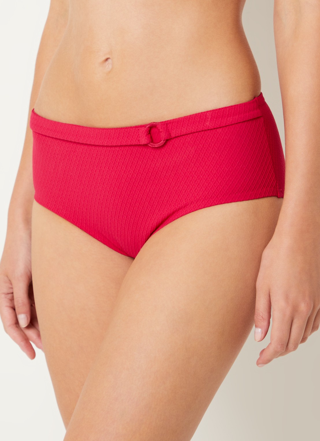 Femilet by Chantelle Navarino high waisted hipster bikinislip  - voorkant 2 donkerroze