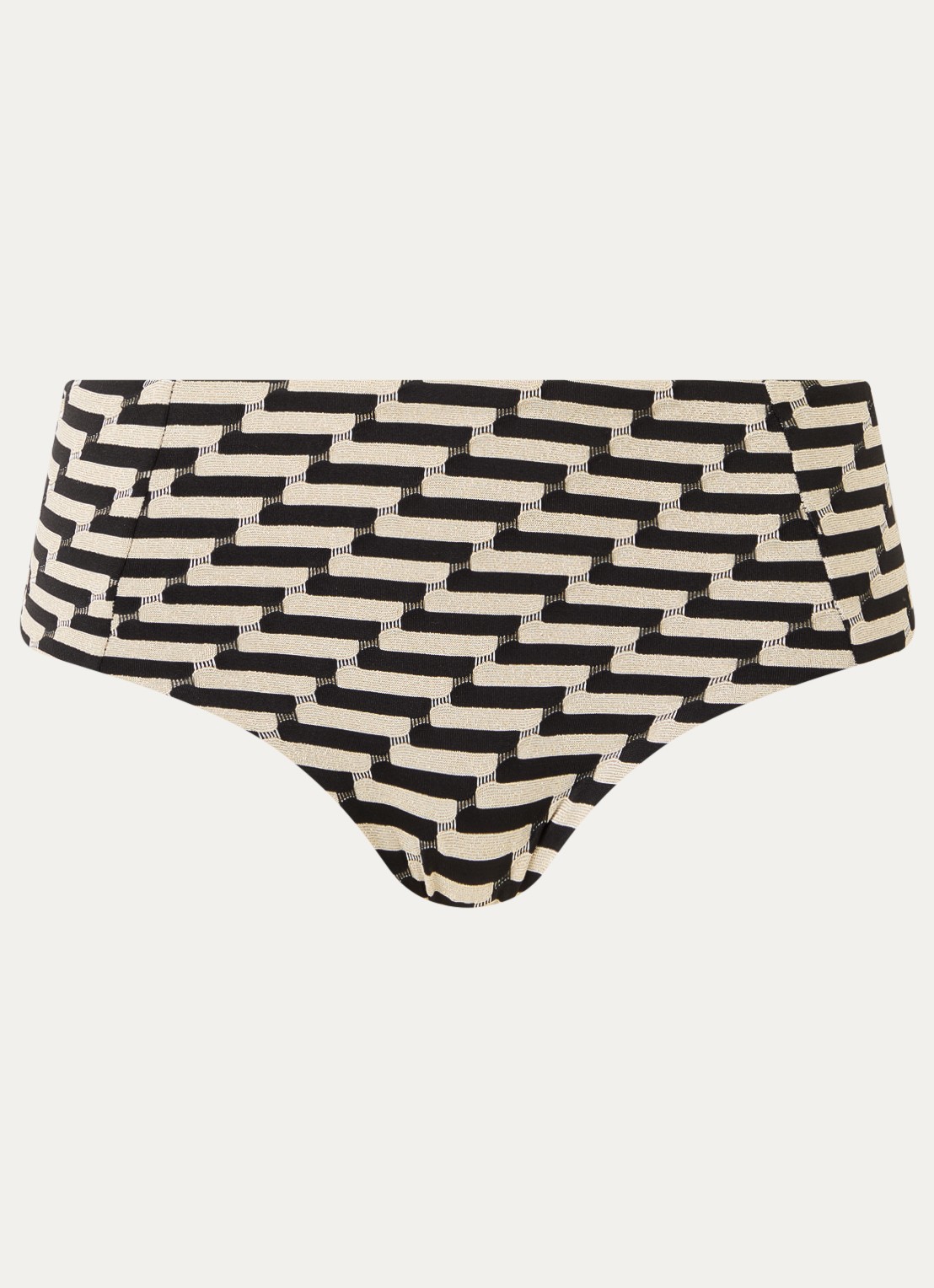 Femilet by Chantelle Santosa high waisted bikinislip met lurex - voorkant 4 goud