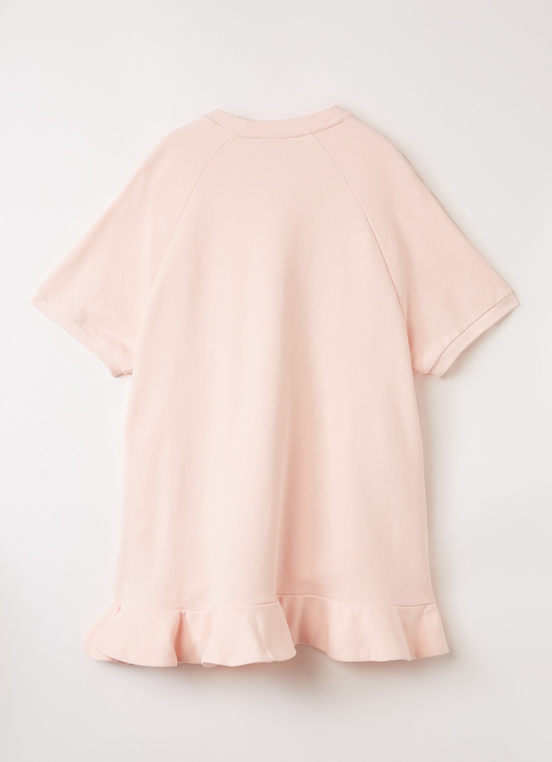 Fendi Abito jurk met 3D logo - voorkant 3 roze