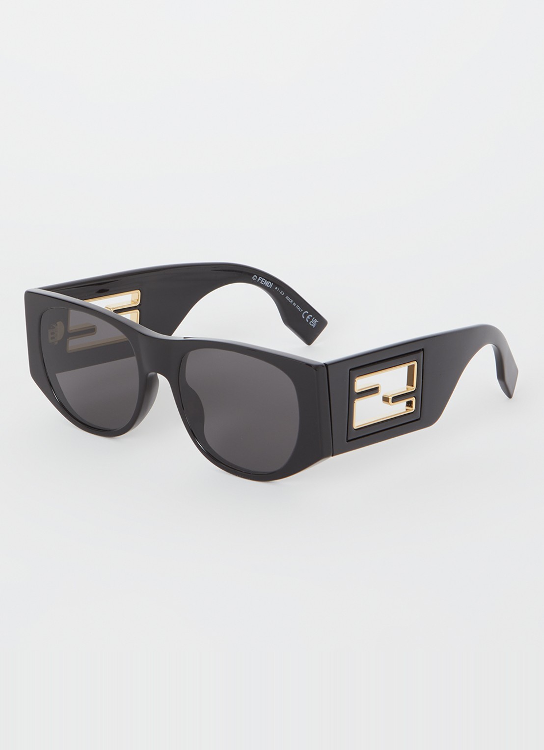 Fendi Baguette zonnebril FE40109I - voorkant 4 zwart
