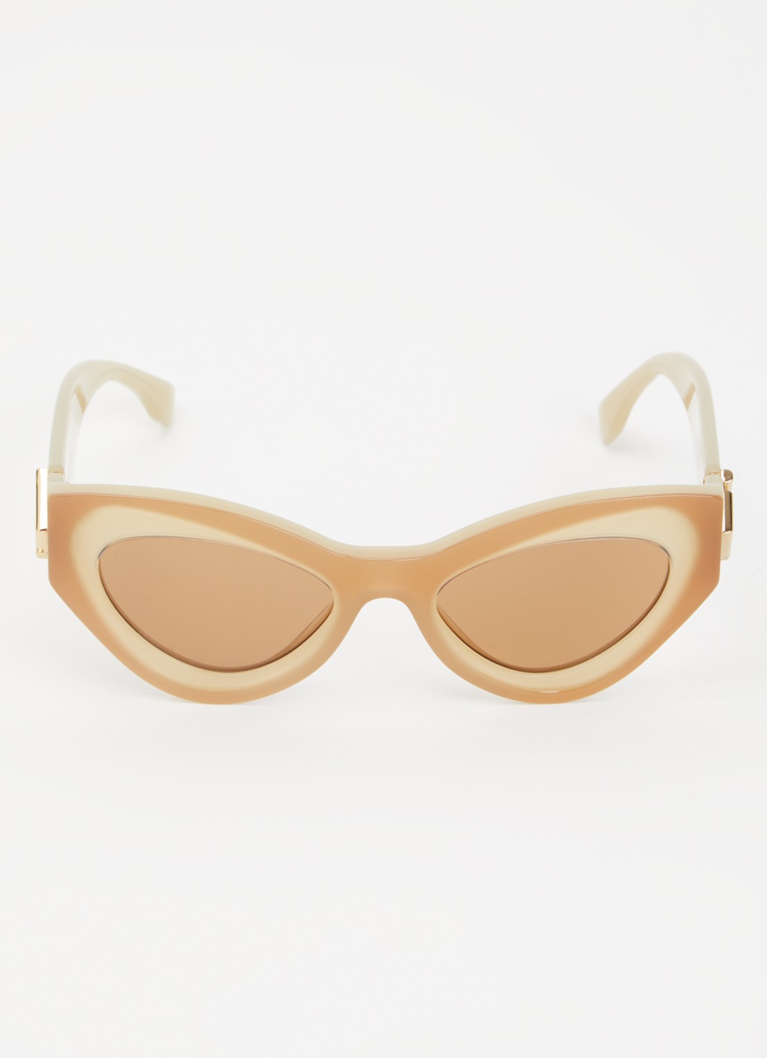 Fendi Cat Eye zonnebril FE40146I - detail beige