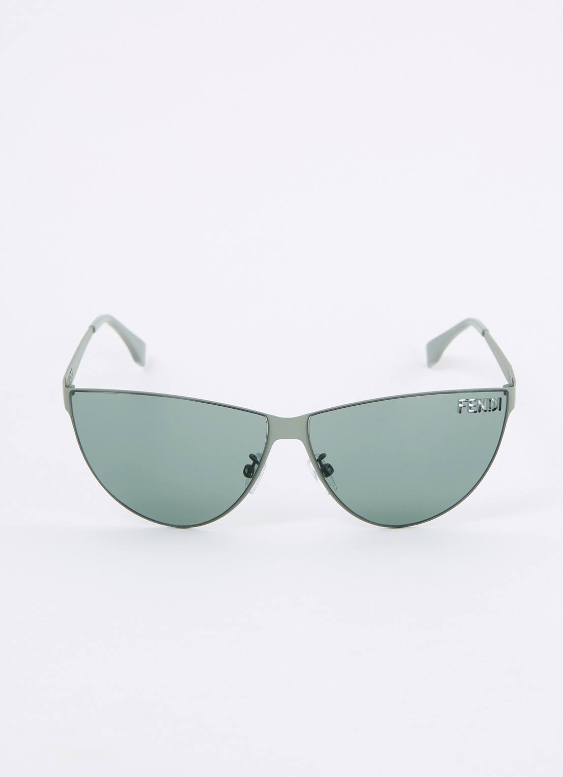 Fendi Fendi Cut Out zonnebril FE40138U - detail 3 grijs