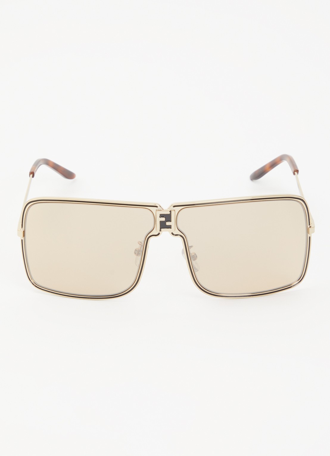 Fendi Fendiness zonnebril FE40195U - detail goud