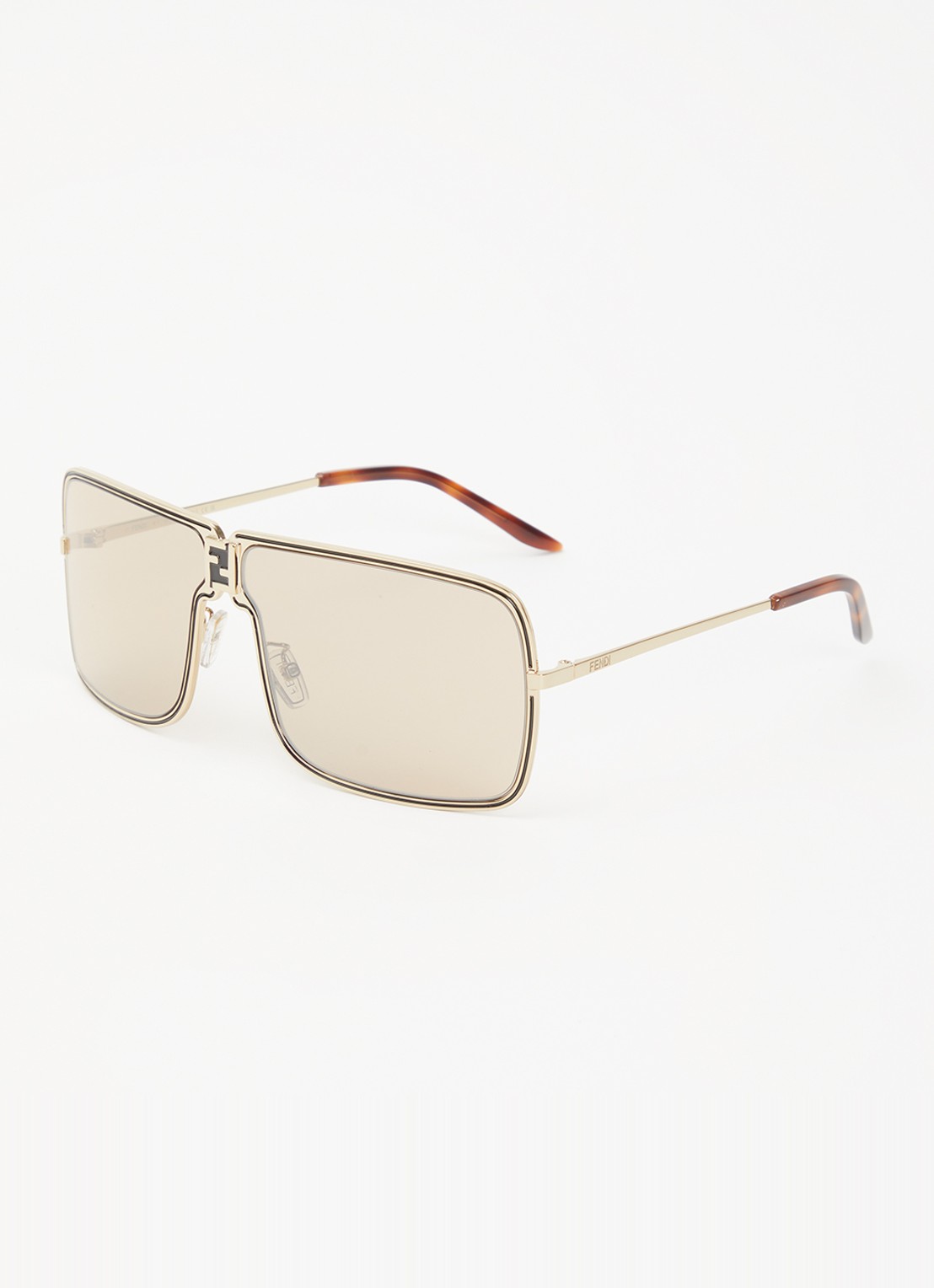 Fendi Fendiness zonnebril FE40195U - voorkant 4 goud