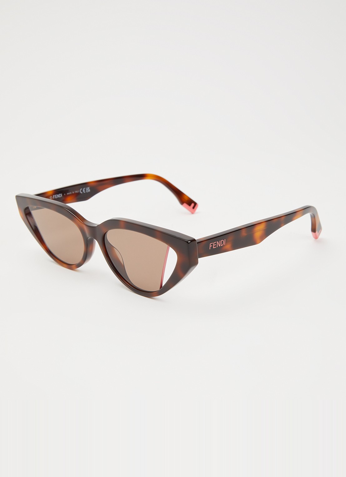 Fendi Fendiway zonnebril FN000715 - voorkant bruin