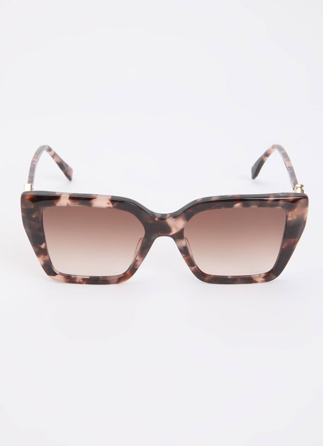 Fendi FF Diamonds zonnebril FE401611 - detail 2 donkerbruin