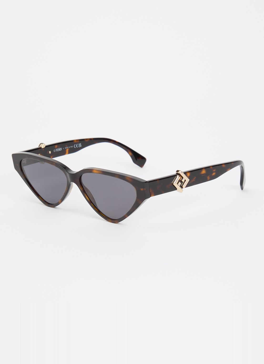 Fendi FF Diamonds zonnebril FN000974 - voorkant donkerbruin