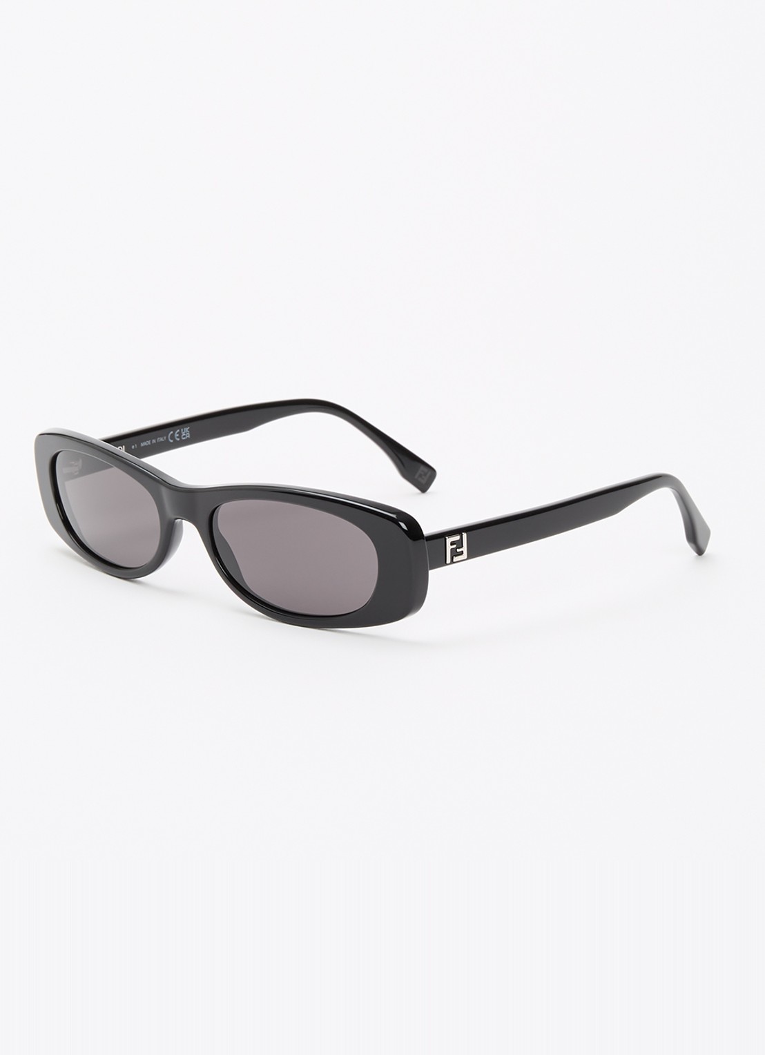 Fendi FF Squared zonnebril FE40183I - voorkant 4 zwart
