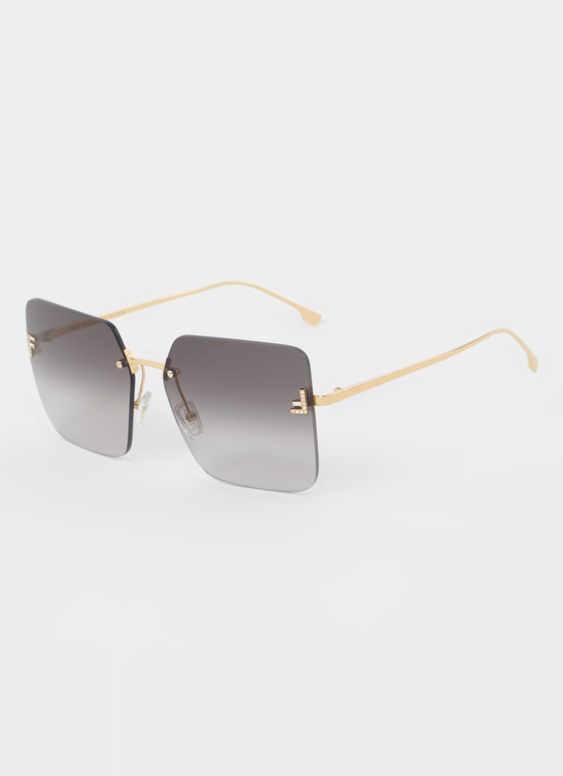 Fendi First zonnebril FE4082 - voorkant goud