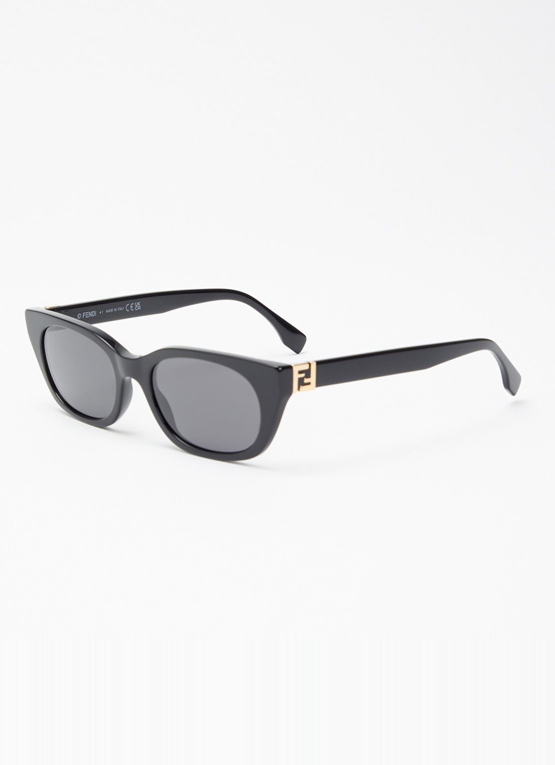 Fendi Forever Fendi zonnebril FE40206I - voorkant zwart