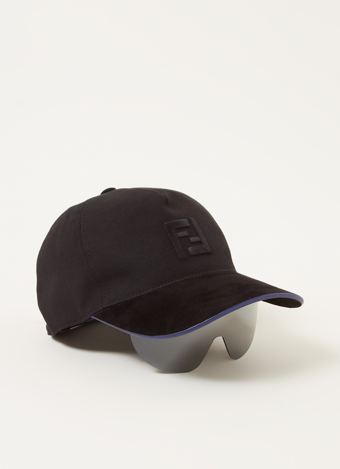 Fendi Pet met ingebouwde zonnebril FN000586 - voorkant 2 zwart