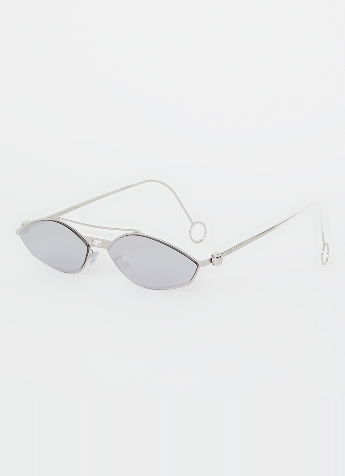 Fendi Retro zonnebril FE40114U - voorkant 4 zilver