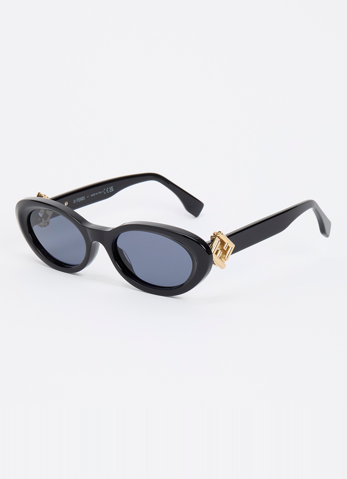 Fendi Retro zonnebril FE40140U - voorkant 4 zwart