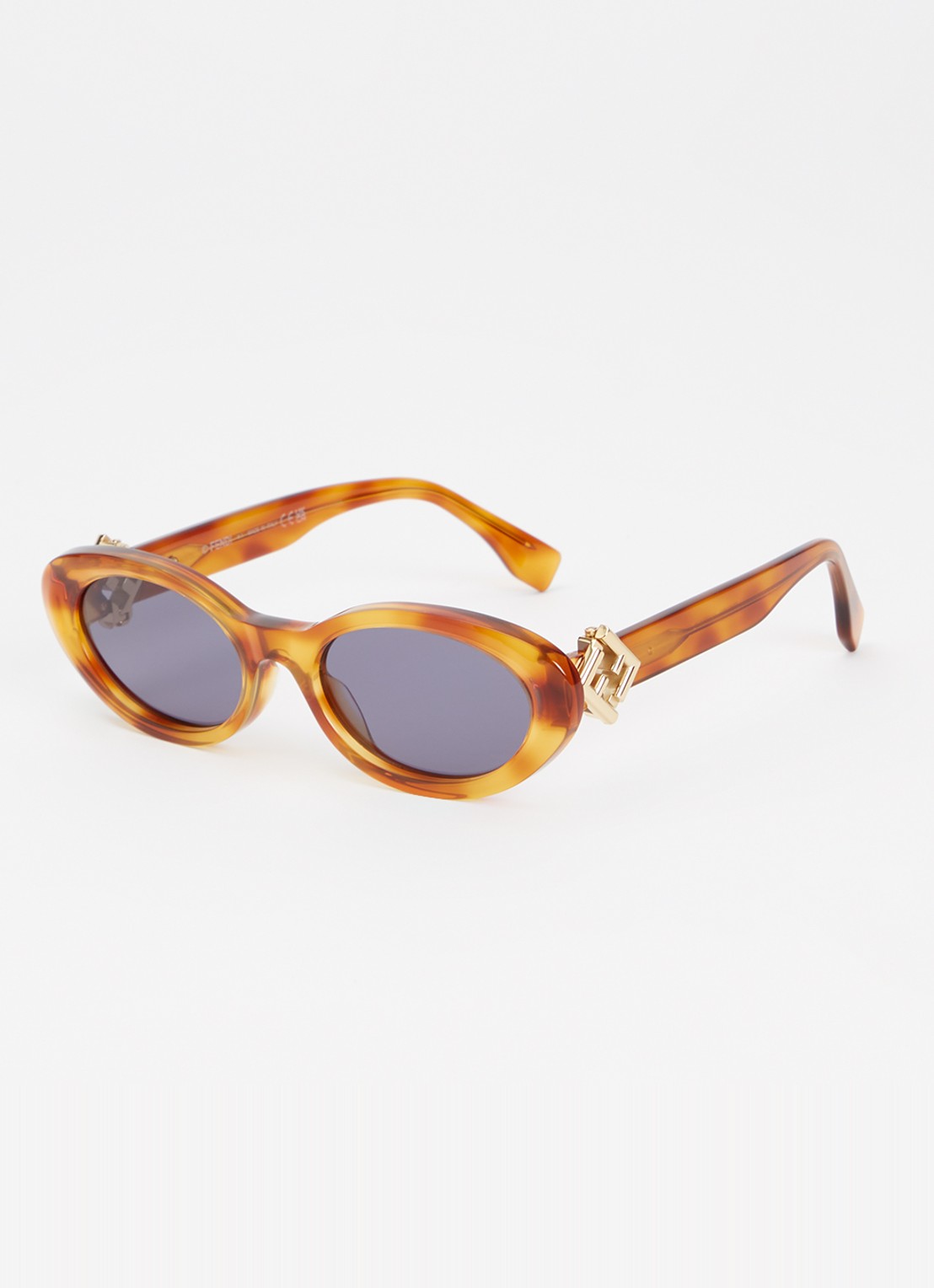 Fendi Retro zonnebril FE40140U - voorkant bruin