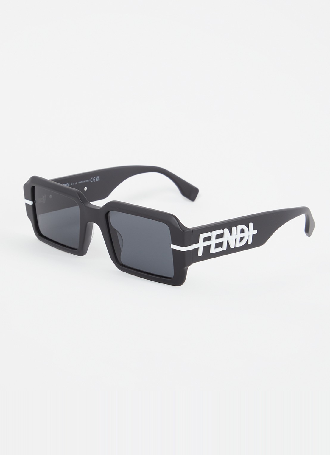 Fendi Retro zonnebril FN000720 - voorkant zwart