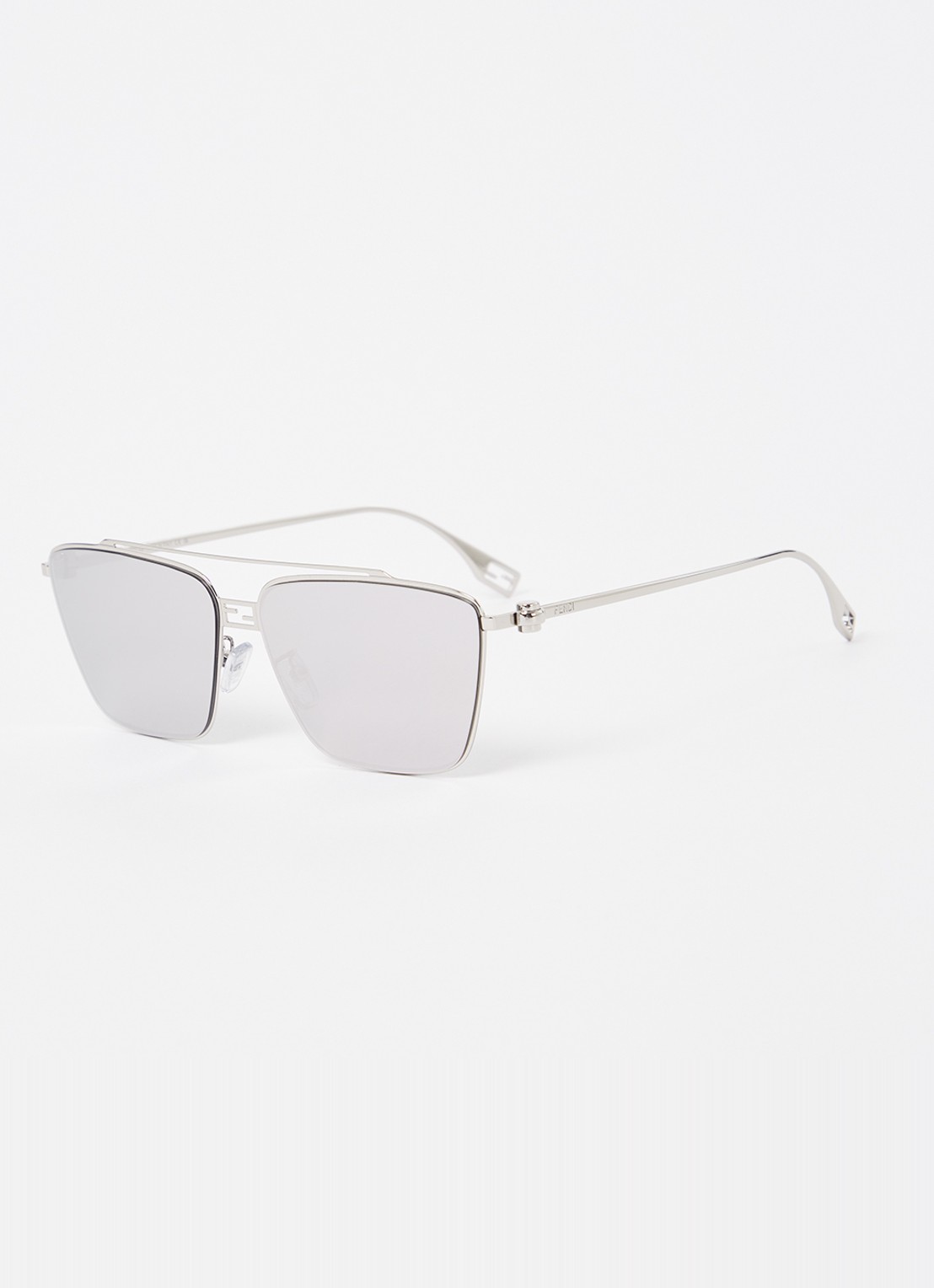 Fendi Retro zonnebril FN000726 - voorkant 4 zilver