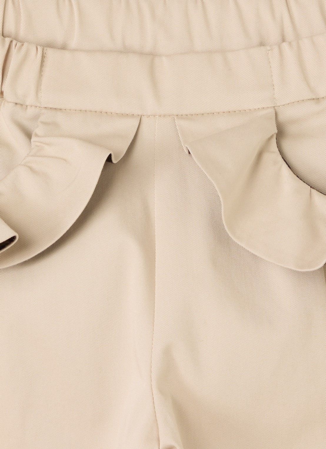 Fendi Straight fit broek met steekzakken - detail 3 beige