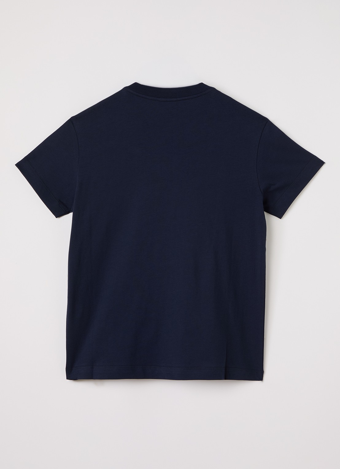 Fendi T-shirt met logoprint - voorkant 2 donkerblauw