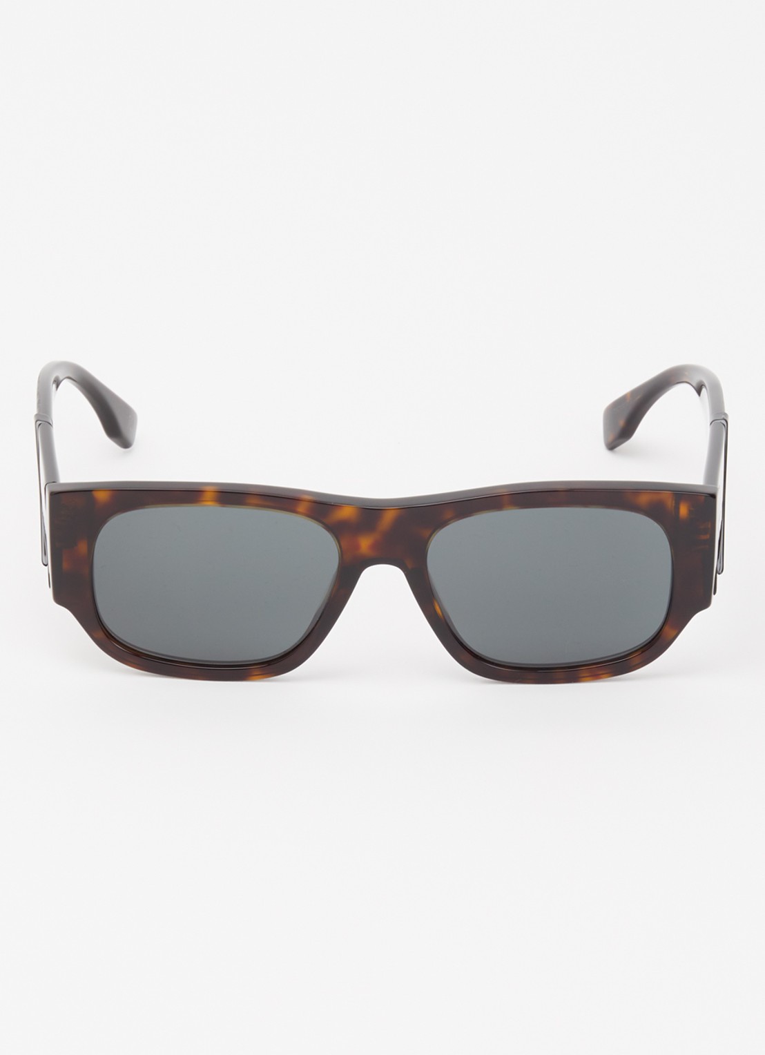 Fendi Wayfarer zonnebril FE40156L - detail donkerbruin