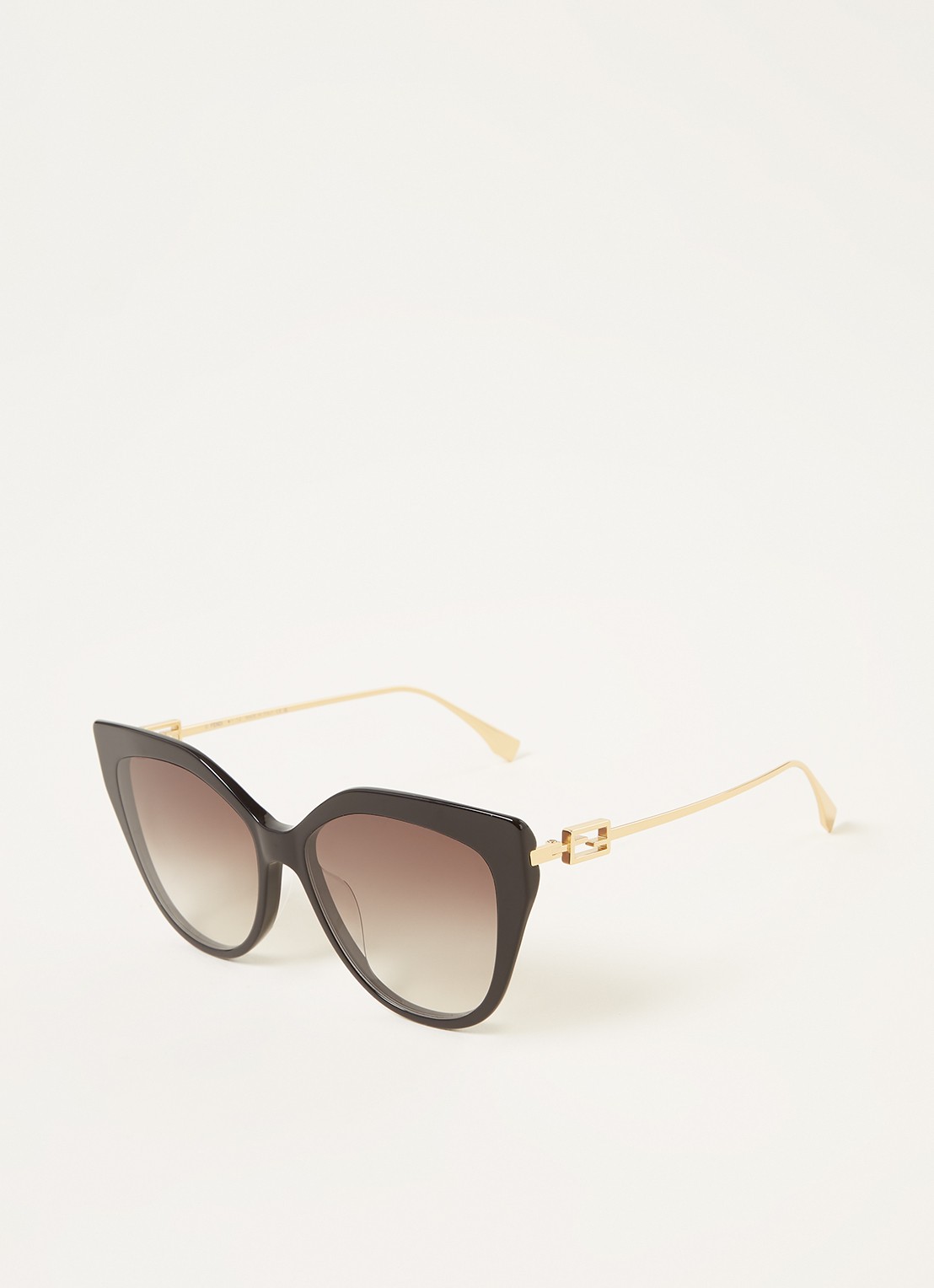 Fendi Zonnebril FE40011U - voorkant 3 zwart