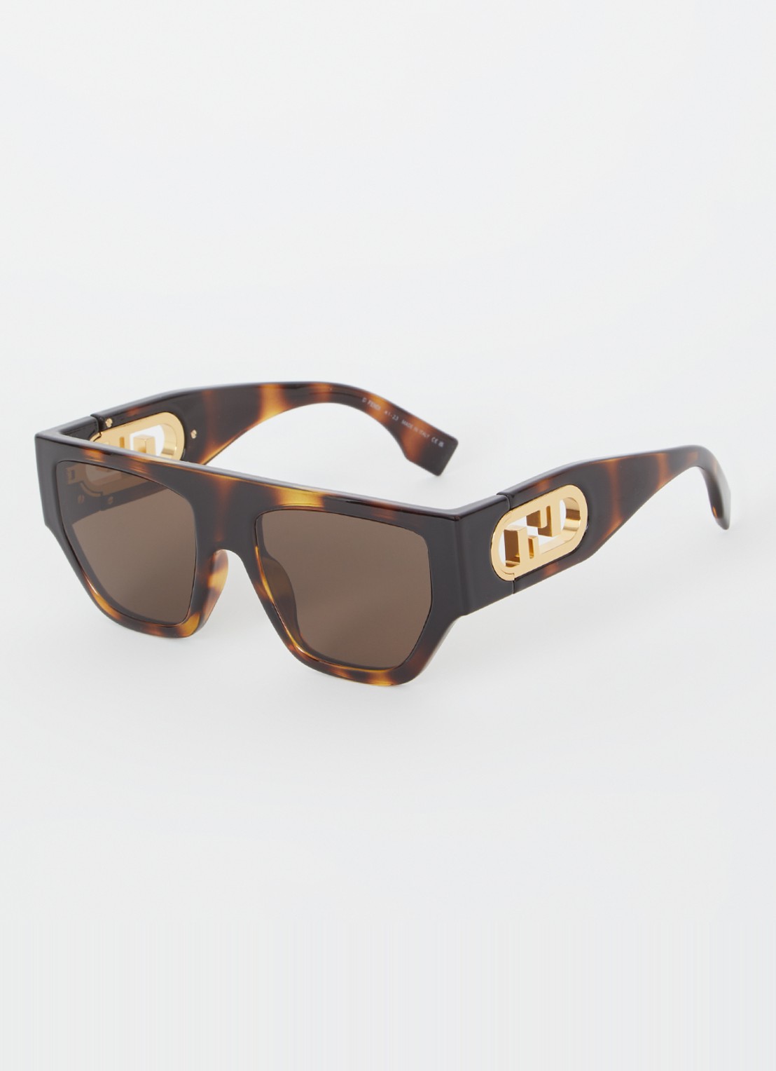 Fendi Zonnebril FE40108U - voorkant bruin