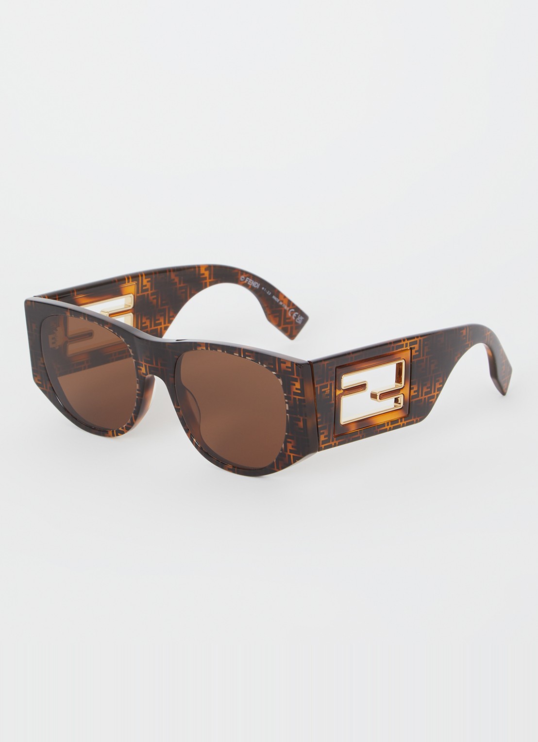 Fendi Zonnebril FE40109I - voorkant bruin