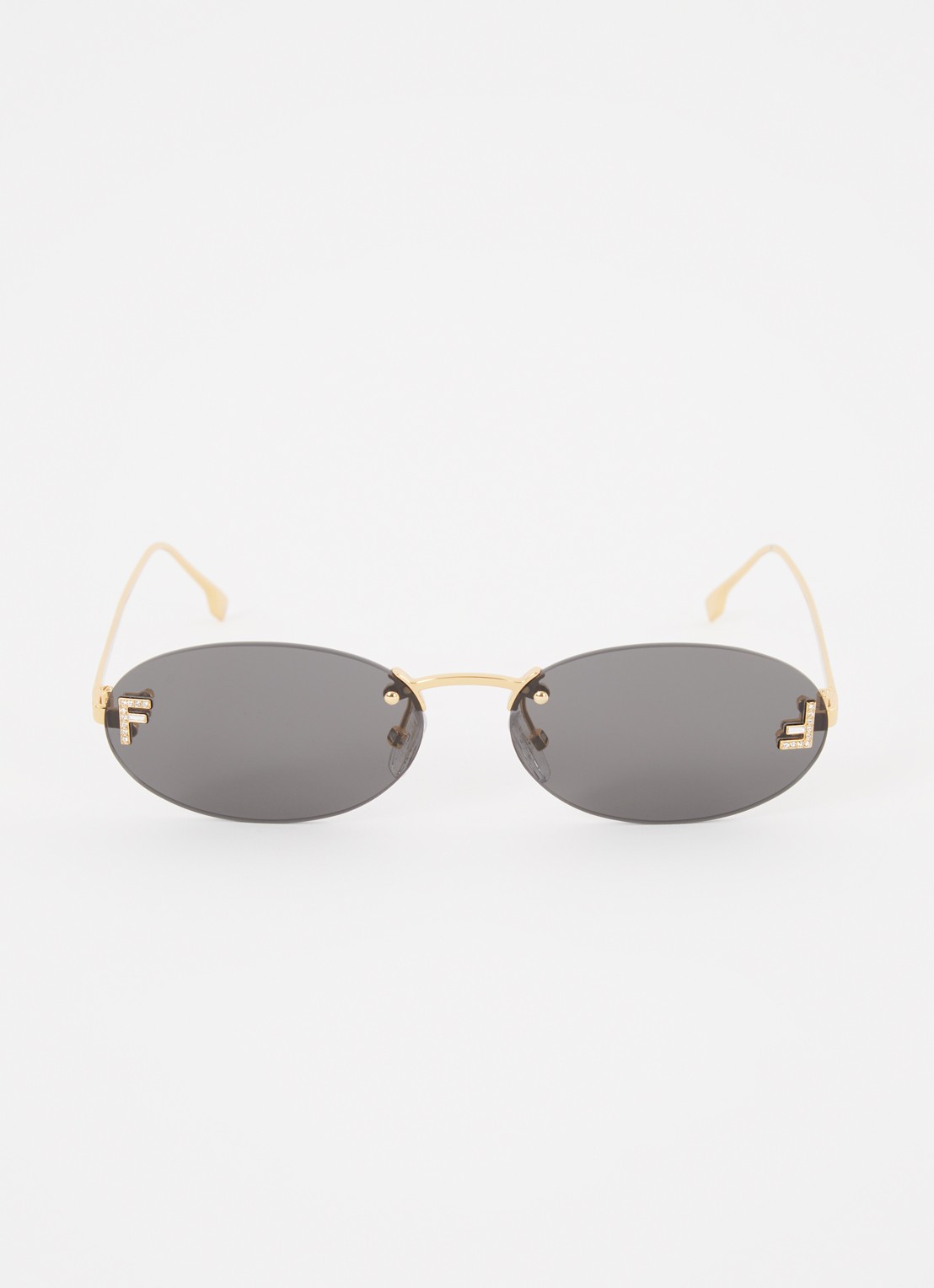 Fendi Zonnebril FN000647 - detail goud