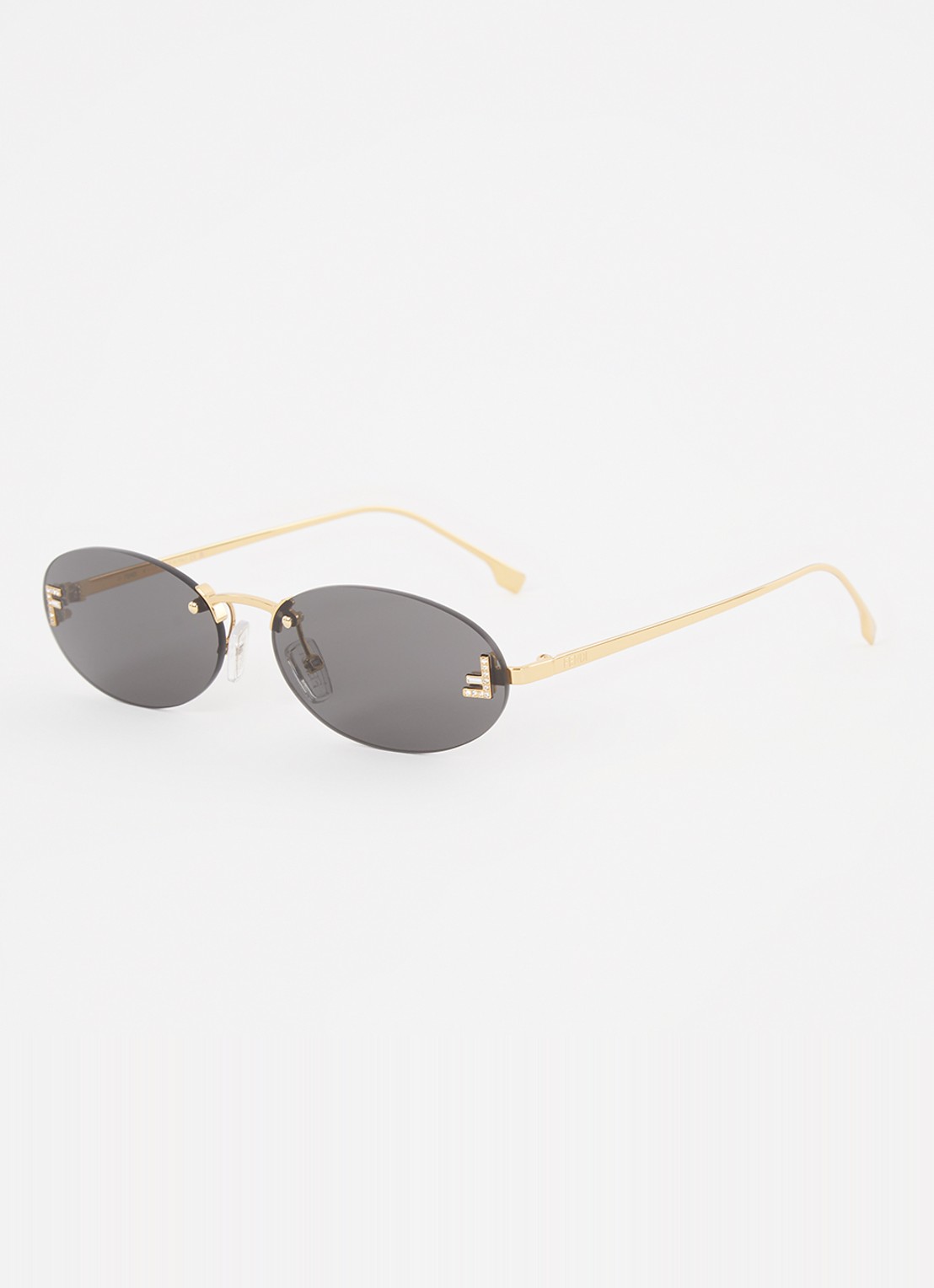 Fendi Zonnebril FN000647 - voorkant 4 goud