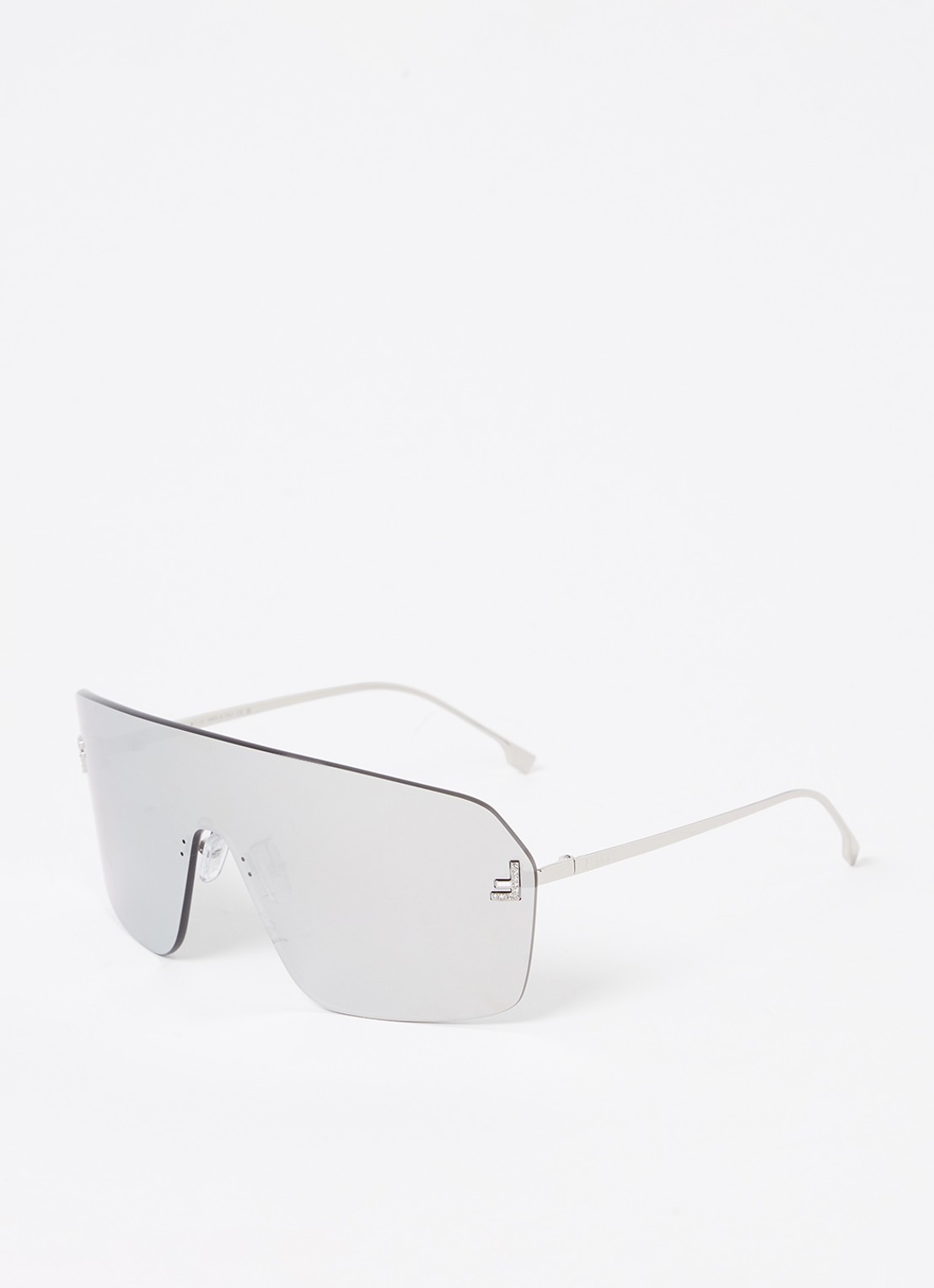 Fendi Zonnebril FN000743 - voorkant zilver