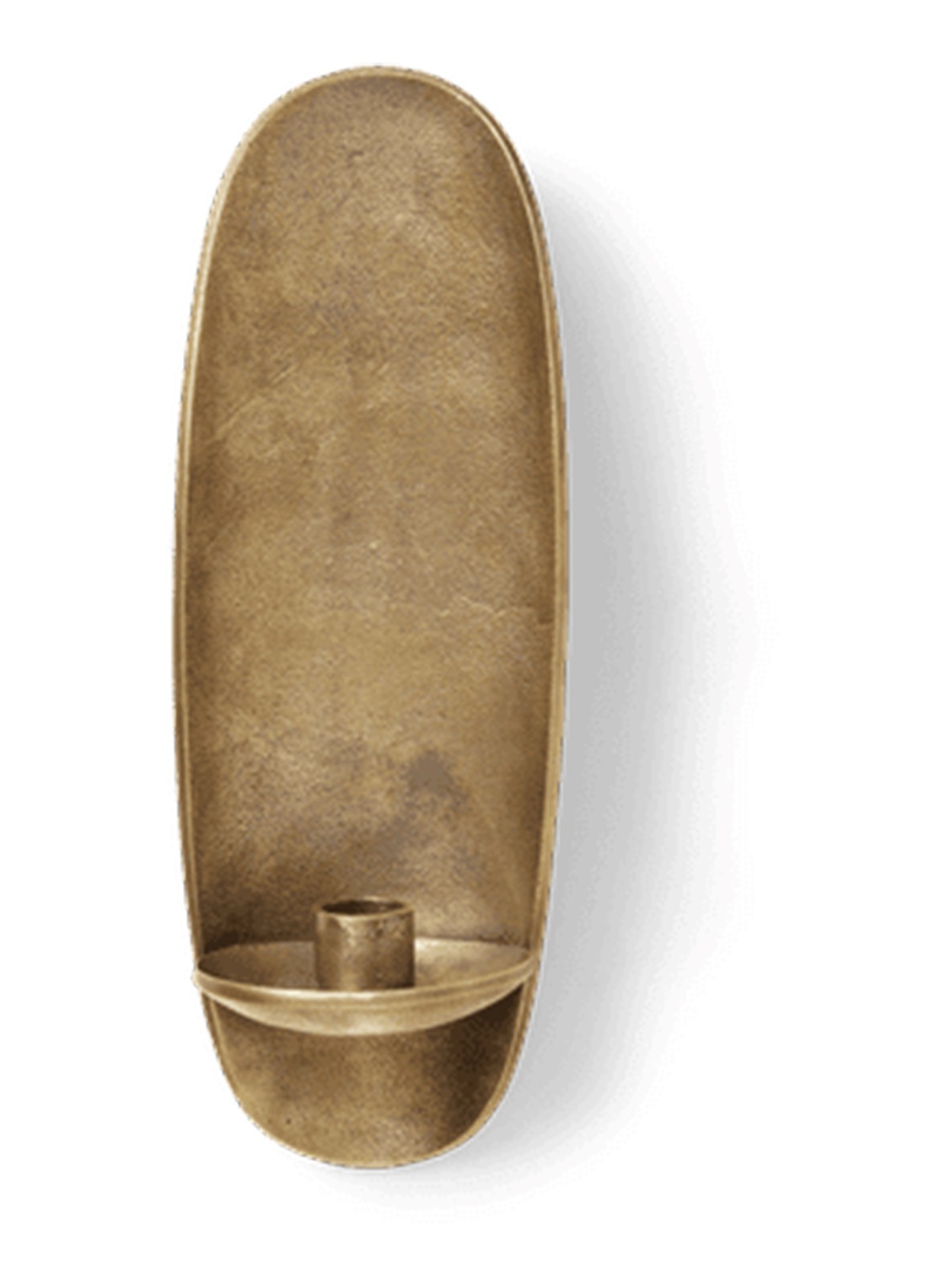 ferm LIVING Agapé kandelaar 30,5 cm  - voorkant 2 brons