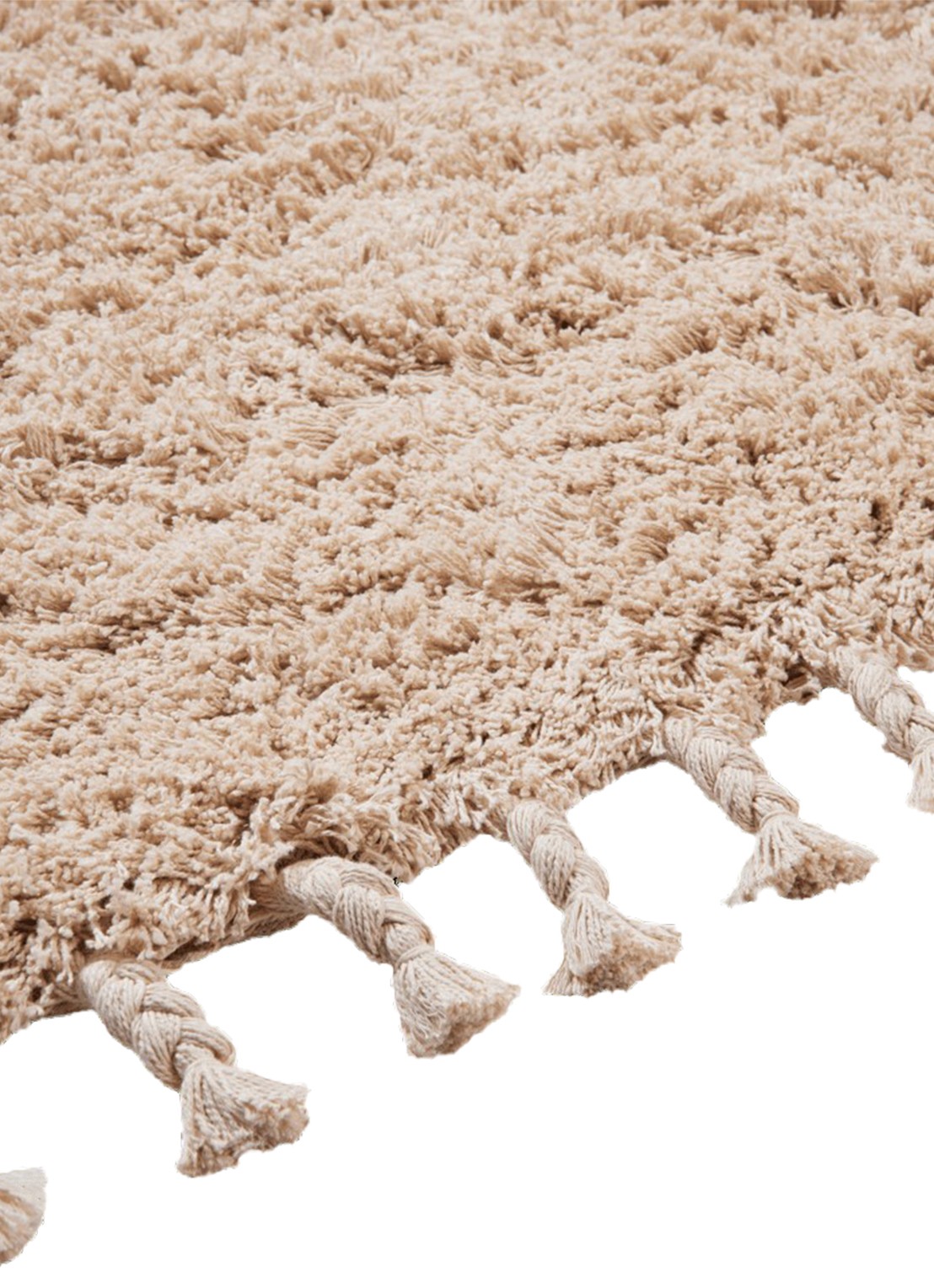 ferm LIVING Amass badmat 50 x 70 cm - achterkant creme